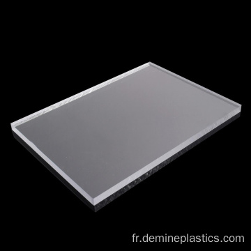 Panneau de polycarbonate transparent de coupe personnalisée professionnelle